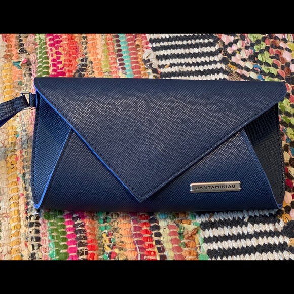 Jantaminiau Clutch Navy KLM - Picture 3 of 6